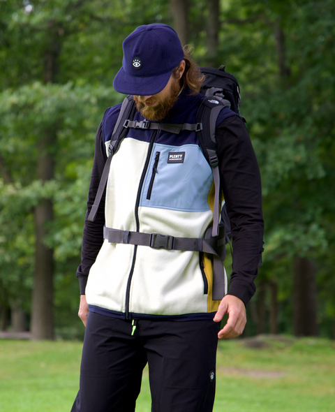 VESTE SANS-MANCHE TILLEUL CRÈME