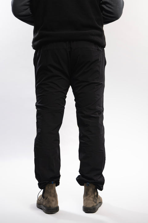 PANTALON NYLON NOIR HOMME